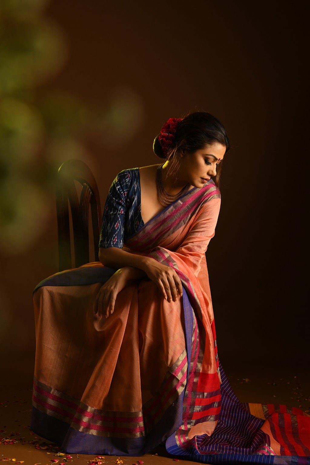 Orange & Dark Green Combination Pure Soft Semi Silk Saree With Attractive  Blouse Piece, सॉफ्ट सिल्क साड़ी - Aakar, Surat | ID: 2851295687333